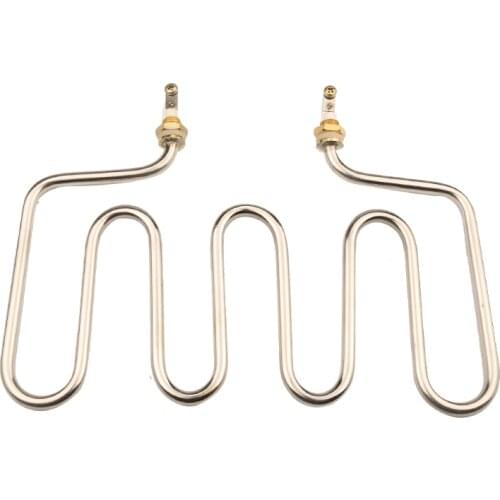 Food Grade SS304 4U Type Tubular Heater Element for Rice Steaming Cart Heater U-shape Heating Element 4U Liquid Heating Pipe