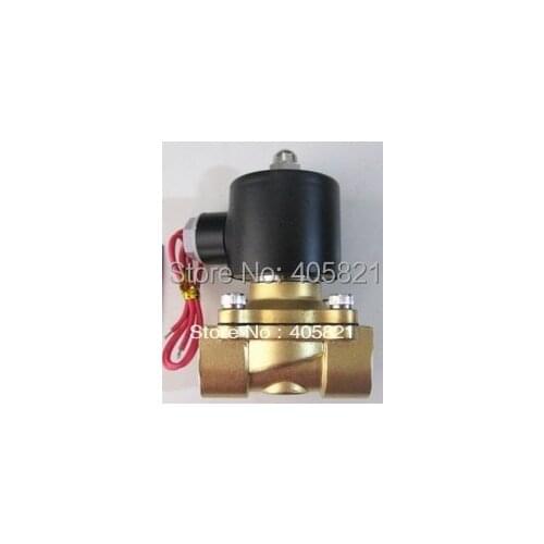 3/4'' 2W Series UD Water Solenoid Valve Brass 2 Way Valve Oil Gas Valves Model 2W200-20,N/C AC220V,DC12V,DC24V
