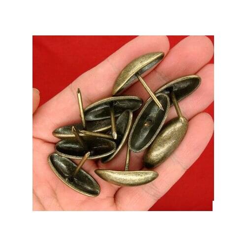 A017 Hardware accessories nails Upholstery nails Upholstery tacks Decorative tacks olive thick nail decoration 30mm*25mm