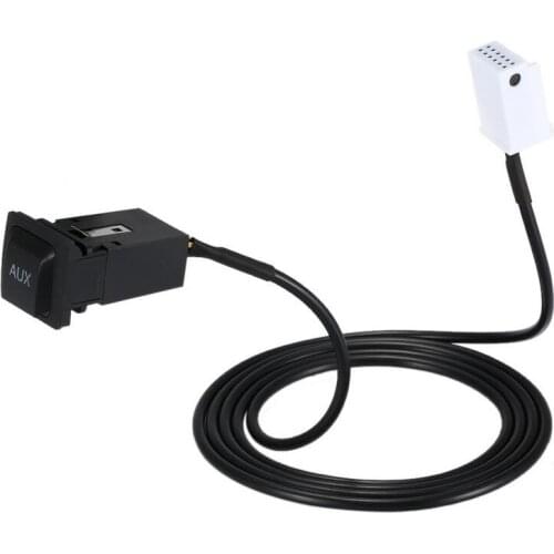 FOR Volkswagen VW GOLF MK6 JETTA MK5 RCD510 RNS510 5KD 035 724 CAR Aux input adapter