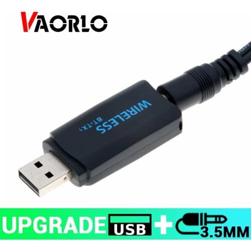 USB 3.5MM Bluetooth Transmitter Upgraded Version BT-TX1 4.2 Wireless Audio Music Adapter Transmitter For TV PC Plug and play