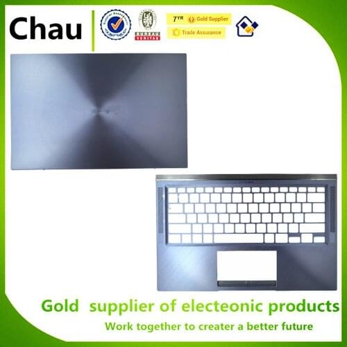 Chau New For Asus ZenBook 14 UX431F UM431D DA BX431 LCD Back Cover Top Case A Shell or Upper Case Palmrest Cover C Shell