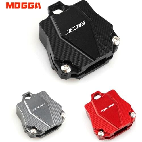 With Logo Motorcycle Key Shell Case Cover Cap For Yamaha XJR1300 FJR1300 XJ6 XJR FJR 1300 XJ 6 Universal (Key Without Chip)
