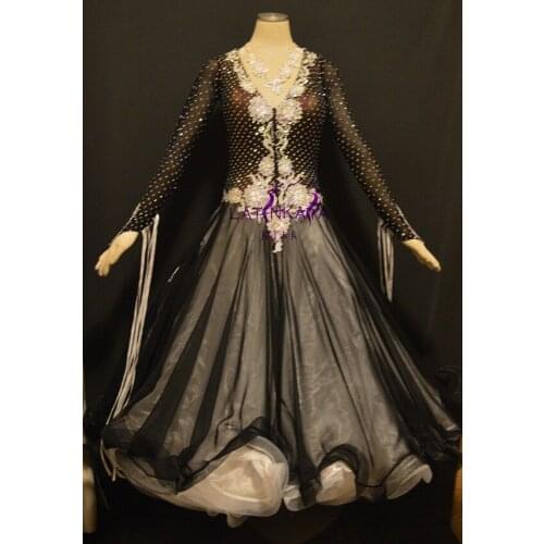 Hot!KAKA DANCE B1562,New Ballroom Standard Dance Dress,Waltz Ballroom Competition Dress,Ballroom Dance Competition Dresses