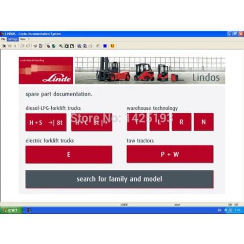Linde Forklift Parts Catalog 2015 (expire to 2035)