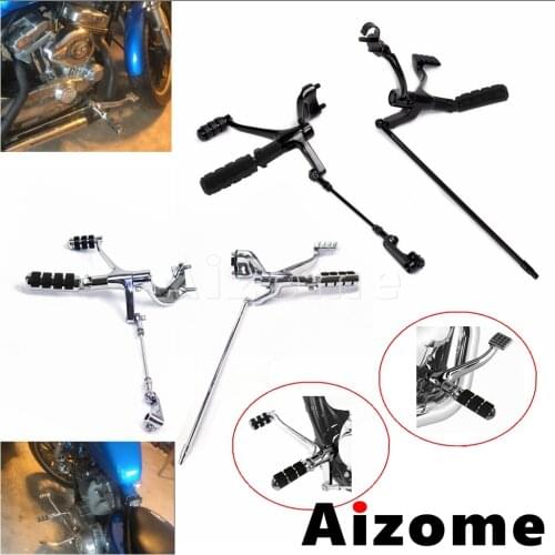 Motorcycle Forward Controls Pegs Levers Linkages Kit For Harley XL1200C/X/T/CX/V/Sportster Roadster SuperLow Iron 883 XL883L/N