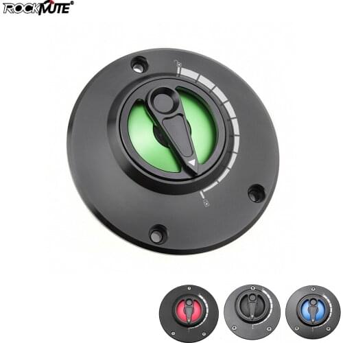 Motorcycle Pointer Keyless Fuel Tank Cap For Kawasaki ER-6N Z1000 Z1000SX Ninja 1000 Z750 Twist off Nimble Quick Lock Gas Cover