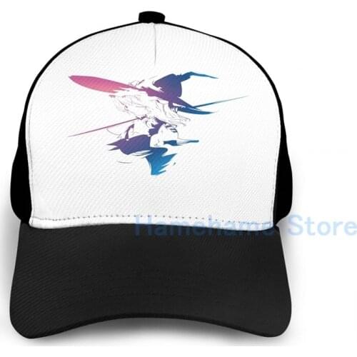Fashion Touhou Project Basketball Cap men women Graphic print black Unisex adult hat