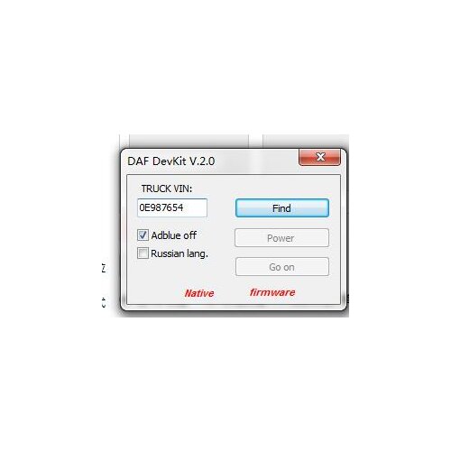 DAVIE Configurator with RUSSIAN Language file FORdaf + unlocked keygen