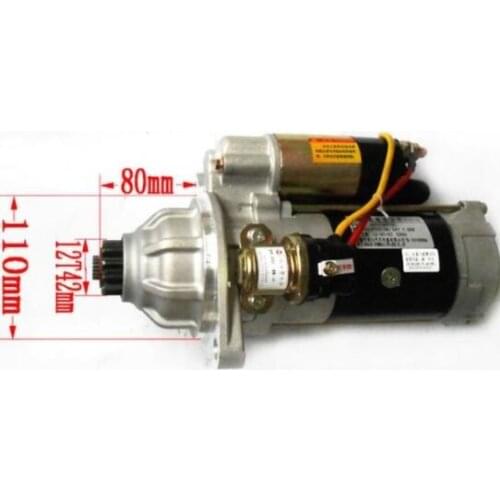 NEW HNROCK 24V 12T 7.0KW STARTER QDJ2709T-PC FOR WX4110Z