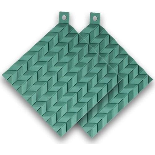 Silicone is Used for Pots, Pans, Tableware, Kitchen Heat Pads, Heat Insulation Pads, Non-Slip and Heat-Resistant