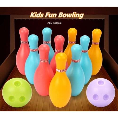Adult fun Game Childrens Puzzle Indoor Sports Toys Bowling Set Traditional Toys Kindergarten Interactive Parent-child Gifts Kid