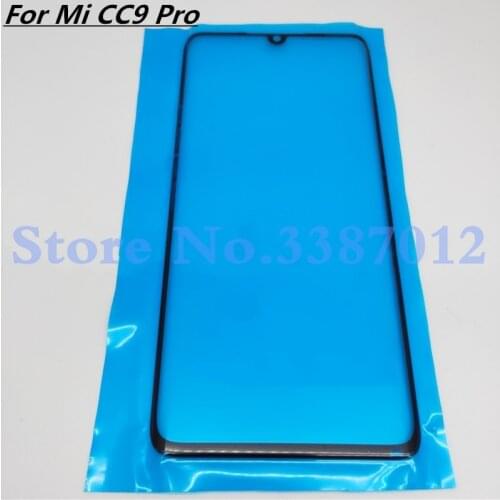 6.47" Outer Screen For Xiaomi Mi CC9 Pro / Note 10 / Note10 Pro Front Touch Panel LCD Display Out Glass Cover Lens Repair parts
