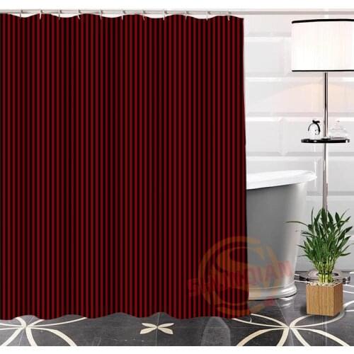 Best Nice Custom Solid Color Background Shower Curtain Bath Curtain Waterproof Fabric For Bathroom MORE SIZE WJY#87