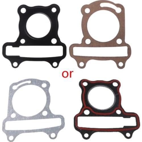 2pcs/set Motorcycle Scooter GY6 Cylinder Gasket Set Cushion Pad 50/60/80/100/125CC