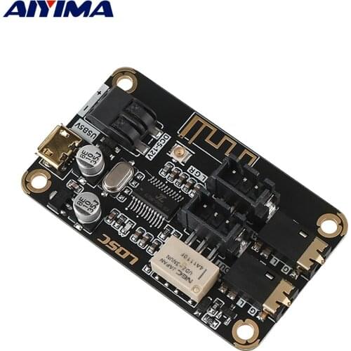 AIYIMA Bluetooth 4.2 Decoder Audio Board Stereo DIY Speaker MP3 Player Decoding Receiver Module AUX FLAC WAV For Home Theater