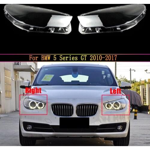 Car Headlamp Lens For BMW 5 Series GT 2010 2011 2012 2013 2014 2015 2016 2017 Car Headlight Headlamp Lens Auto Shell Cover