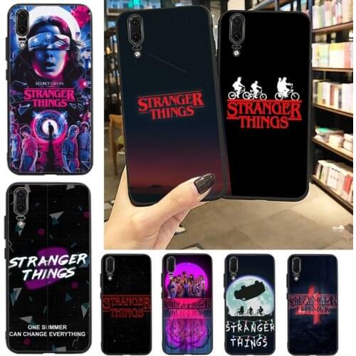 STRANGER THING Phone Case For Huawei P 9 8 10 40 Mate 30 Honor 8 8A 20 20s 9x nova 6se 5t Y9s PSMART lite pro 2017