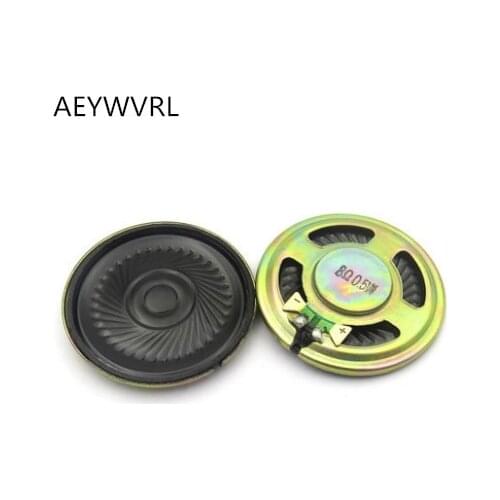 Speaker 0.5W 8R / 8 ohm cone inside diameter 50MM Magnetic excellent sound quality