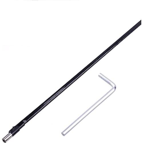 Two-way Type Steel Truss Rod Guitar Adjustment Lever L-Shape 420mm Interface Wrench On For Electric Guitar Bass
