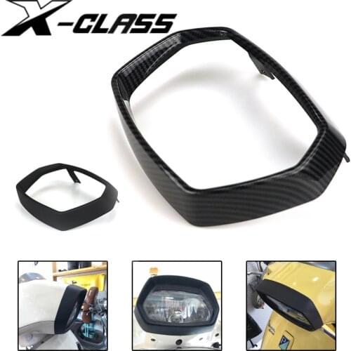 For VESPA 150 Sprint ABS 2017 2018 Motorcycle Headlight Grill Cover HeadLamp Guard Mounting Bracket Protector Accessories
