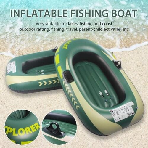 New thickened 1/2 person Double Valve inflatable boat fishing boat rubber boat pvc kayak Boat for Adults Fishing