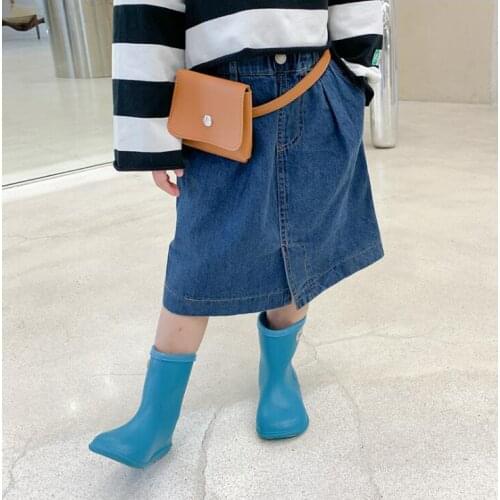 2021 new style girls denim skirt spring cotton fashion girls skirts 1-6 years YX619
