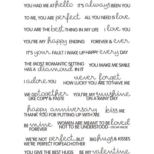 Rubber Silicone Clear Stamps for Scrapbooking Tampons Transparents Seal Background Stamp Card Making Diy boy and girl