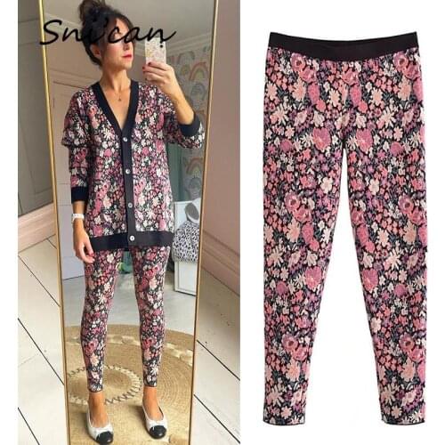 Женские трикотажные брюки Snican China At AliExpress