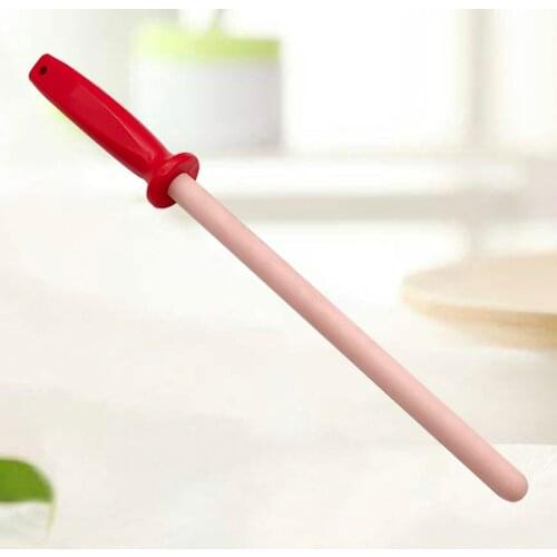 36cm Ceramic(zirconia) Rod knife sharpener kitchen for knife guard musat Sharpen Knife Sharpener bar Grinding rod Apex edge