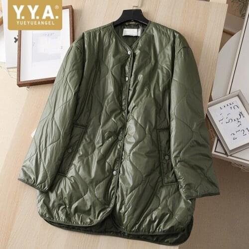 Женские осенние парки YueYueAngel China At AliExpress