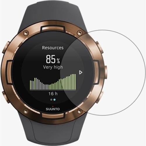 Tempered Glass Protective Film Clear Guard Protection For Suunto 5 Suunto5 Sport Watch Smartwatch Display Screen Protector Cover