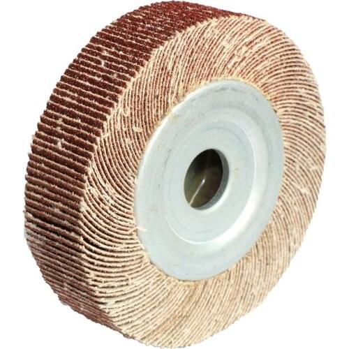 1Pc 4 Inch Flap Wheels 90*16mm sandpaper Grinding Wheels Sanding Disc polishing of Metal Wood and Plastic