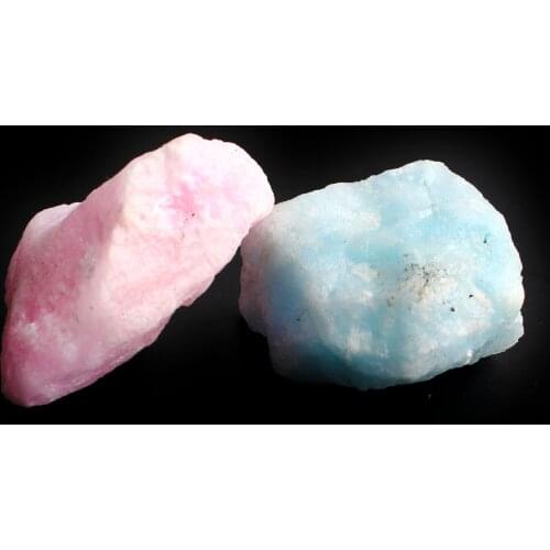 1PC 20-50g Natural Crystals Pink Blue Hemimorphite Rock Stones Light Color Quartz Healing Decor Scientific Research Teaching