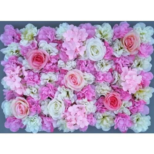 23 Color Silk Rose Flower Wall Artificial Flowers DIY Wedding Wall Decor Photography Backdrops Baby Shower Hair Salon Background