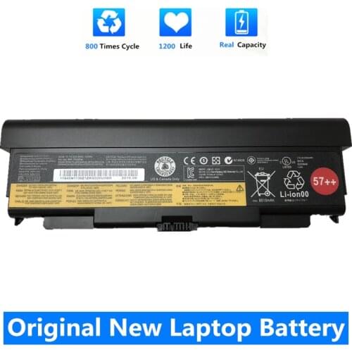 CSMHY New Laptop Battery for Lenovo T440P T540P W540 L440 L540 45N1153 45N1152 45N1145 6 Cell 10.8v 5200mAh