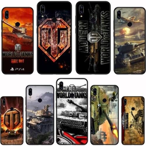 Bumper world of tanks Luxury Unique Phone Cover For Xiaomi Redmi Note 4 4x 5 6 7 8 pro S2 PLUS 6A PRO