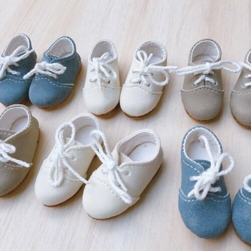 BJD doll shoes SD doll soft leather shoes small leather shoes 1/6 dolls with shoes a hundred leather shoes 1 pair package mail