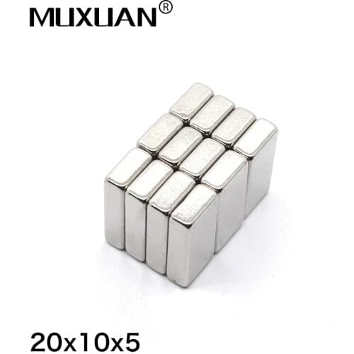 1/5/20/30/50pcs Block magnet (code number:20105) Super Powerful Strong Neodymium Magnets Rare Earth Magnet
