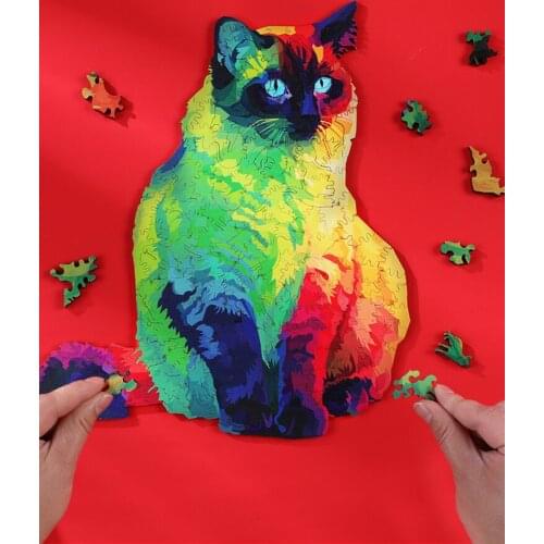 Wooden Puzzle Kids Educational Toys Puzzles For Adults Sensory Toys Learning Juguetes Kids Toys BK50PT