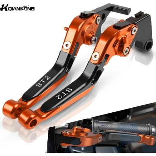 For DUCATI ST2 S ABS 1998 1999 2000 2001 2002 2003 Motorcycle Brake Levers CNC Aliuminum Adjustable Brake Clutch Lever Handbar