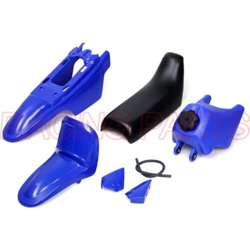 Bodywork Plastic Fairing Body Kit for Yamaha PW50 PY50 PW 50 PEE WEE Plastic Fender Body Seat Gas Tank Kit