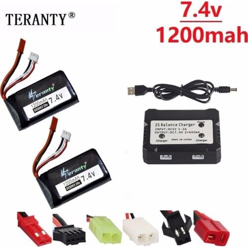 7.4V 1200mAh 803063 25C Lipo battery For Yi zhang X6 H16 MJX X101 X102 remote control quadrocopter 7.4V 1200mAh 2S lipo battery