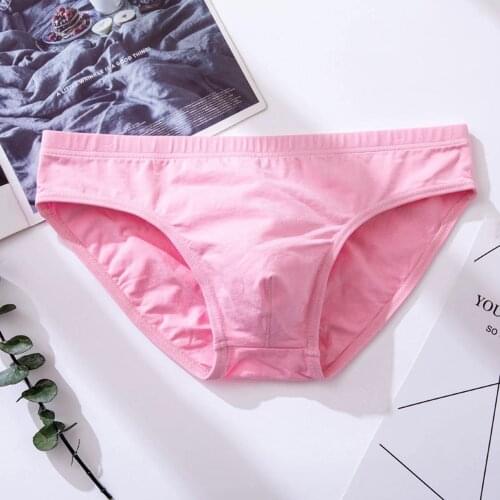 Mens Sexy Comfortable Breathable Low-rise U-convex Briefs Underwear Men Jockstrap Bikini G-string Thong Tanga Exotic Underpants
