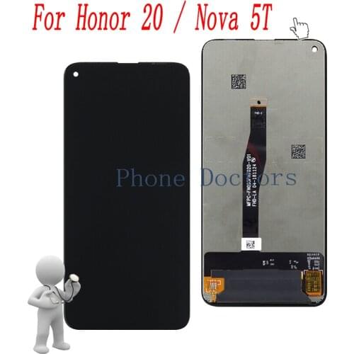 6.26" AAA Original With Frame For Huawei honor 20 YAL-L21 LCD Display Touch Screen Digitizer Assembly For Nova 5T Yale-L61A