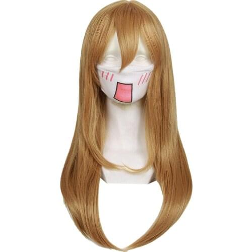 Cells at Work Cosplay Wig Girls Long Flaxen 60cm Wig Halloween Carnival Cosplay