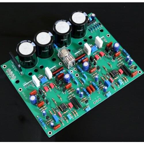 A25B circuit sanken C2922 A1216 tube 80W*2 8R preamp + post amplifier merger amp board