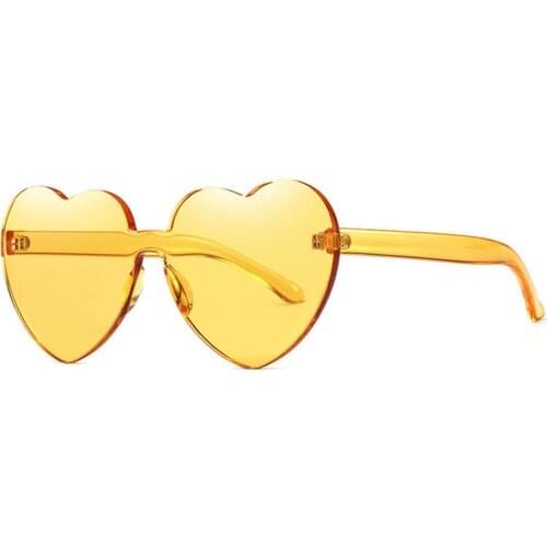 Bohosco Vintage Traveling Sunglasses Fashion Women UV400 Sun Glasses Heart Shape Solar Sun Glasses Oculos De Sol Eyewear