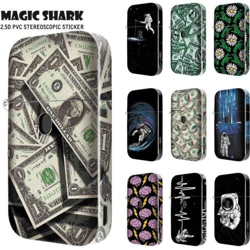 Astronaut Dollar Flower Brains PVC Waterproof Cover for Aurura Play Full Wrap Skin Film Sticker for Aurora Play