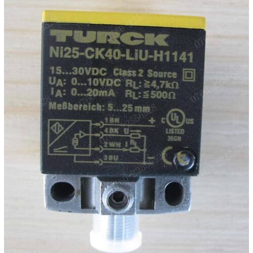 High quality original new Turck NI25-CK40-LIU-H1141 proximity switch sensor original spot